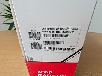 Grafická karta Sapphire Pulse RX 6800 XT GAMING OC 16G - 2