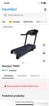 Běžící pas Domyos T900C - 2