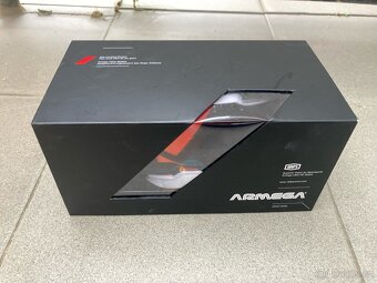 motokrosové brýle 100% ARMEGA Lightsaber – červené chrom - 2