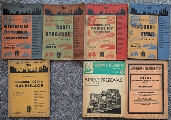Technická literatura z první republiky pro strojaře - 2