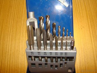 závitníky sada M3 - M12 - 2