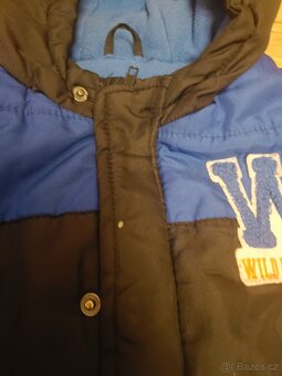 Zimní bunda Lupilu+ džínové kalhoty vel 110/116 - 2