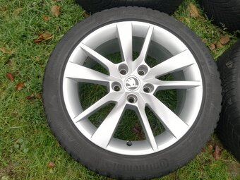 alu Škoda Octavia III zimní Continental 225/45/17 - 2