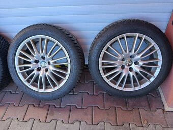 ALFA ROMEO 159 / BRERA - ALU R17 SE ZIMNÍMI PNEU DUNLOP - 2