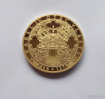 Pamětní medaile Katedrála sv. Víta | pozlaceno - 2