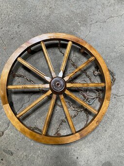 Rustikalni / loukoťový lustr - 2