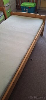 Postel z borovice, 90 x 200 - 2