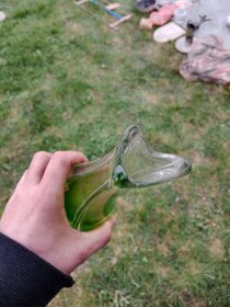 Váza hutní sklo - 2