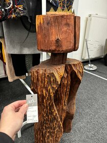 Dřevěné, vyrezavane, originální sošky, sochy - 2