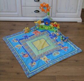 Hrací aktivní dečka s hrazdičkou zn. Fisher Price - 2