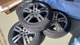 SAAB 9-3/9-5 (5x110) ALU R18 x 7,5 ET41 5-spoke Claw s pneu - 2