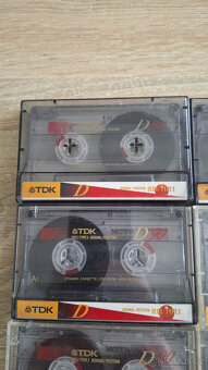 Audiokazety TDK D - 2