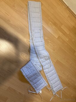 Bavlněná ohrádka do postýlky Ikea - 2