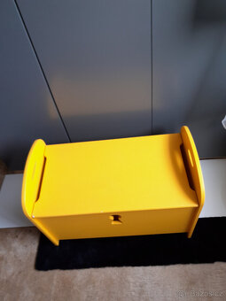 Truhla / lavička s úložným prostorem - Ikea Trogen - 2
