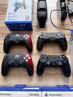 Ovladače Dualsense PS5 nové i použité a ps4 DualShock 4 V2 - 2