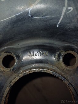 Kola plechy r17 peugeot, ford.. - 2