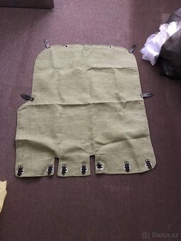 Sedlo sedačka plachta na sajdu Dněpr Ural M72 K750 - 2