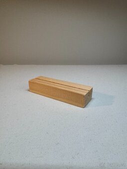 Dřevěné stojánky velké - 30 ks (papír A5) - 2