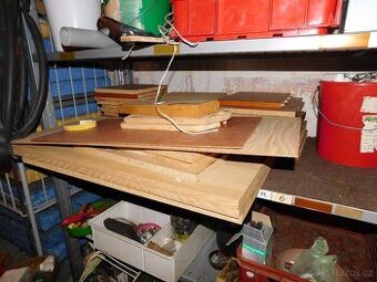 Dýhované DTD desky dub natur - 2