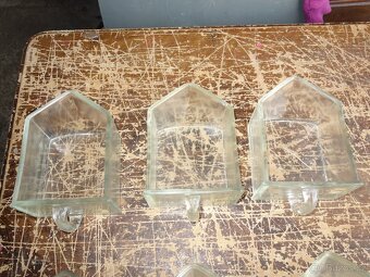 Skleněné kořenky, dozy, stejné, 6 kusů - 2