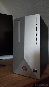 Herní PC HP Pavilion + 27' monitor MSI MAG271C - 2