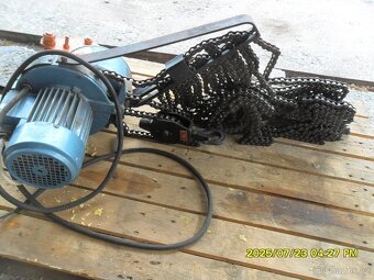 Eletridký kladkostroj - 2