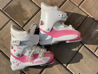 Prodám dětské lyže Rossignol 120cm + boty Rossignol 225mm - 2