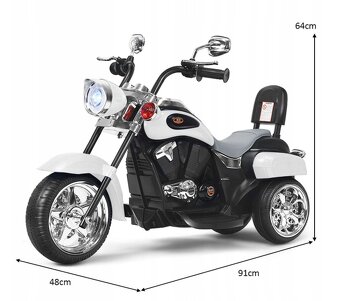 Dětská elektrická motorka - Chopper - 2