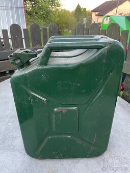 Plechový kanystr 20 L - 2