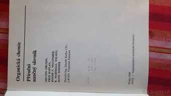 Organická chemie - Příruční naučný slovník - 2
