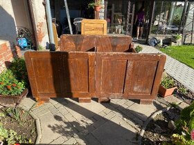 manželská postel + noční stolky - 2