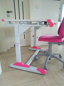 ALBA židle FUXO S-line + Nastavitelný psací stůl CUKURADU - 2