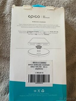 Bezdrátová nabíječka EPICO ULTRASLIM WIRELESS CHARGER 10W/7. - 2