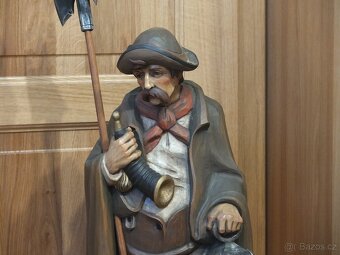 Velká Socha ponocný-- krásný Top kus - 2