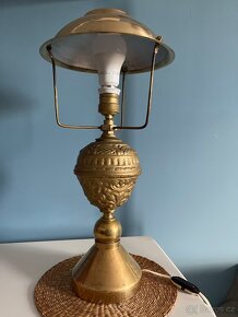 Stará mosazná lampa - 2
