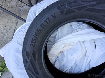 Prodám letní pneu Continental 215/65 R 17 V nové nejete - 2