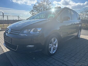 Sharan 2,0 Tdi DSG 110kW 7míst TZ panorama navi - 2
