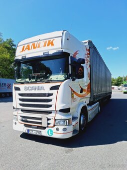 Tahač Scania R410 + Kögel SN 24 lowdeck - 2