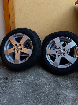 ALU sada 5x112 R16 et46 Škoda Seat VW 205 55 R16 - 2