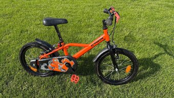 Dětské kolo BTWIN, 16”vč. pom. koleček - 2