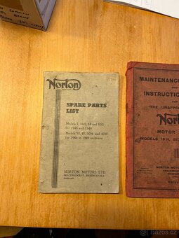 Katalog dílů Norton - 2
