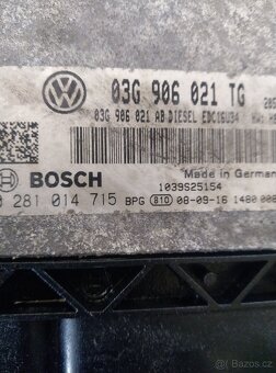Octavia 2 řídící jednotka motoru 03G 986 021 TG - 2