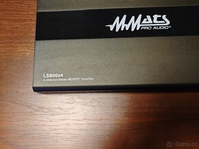 Zesilovač do auta MMATS LS800x4 - 2