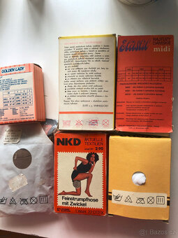 Retro punčocháče - nepoužité - 2