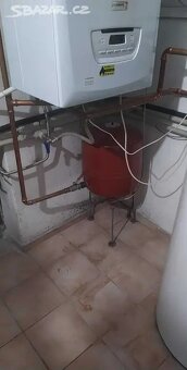Sestava plynového kotle a kondenzačního ohřívače vody - 2