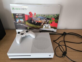 Prodám XBox One S 1Tb - skoro nepoužitý - 2