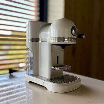 Kávovar KitchenAid 5KES0504EFP, bílý perleťový - 2