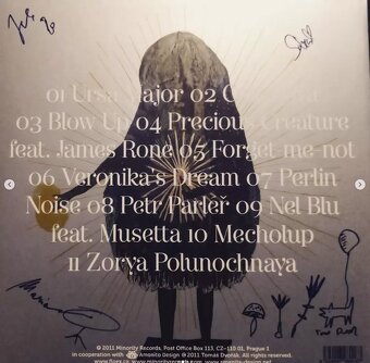Floex - Zorya (průhledný vinyl, podepsáno) LP - 2