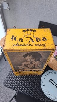 Starožitná plechovka KA-ABA plantážní nápoj - 2