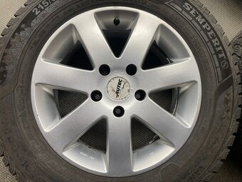 Alu kola VW TRANSPORTER T5 16" 5x120 zimní 215/65R16C - 2